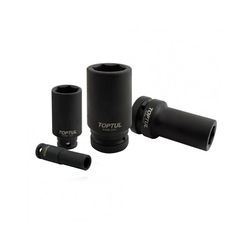 Tuýp lục giác dài 1/2inch Toptul KABE1608 đen