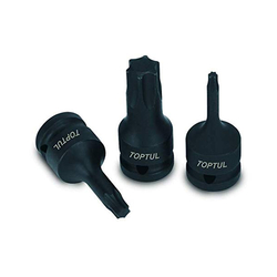 Toptul KADA1630 1/2 inch star screwdriver bit black