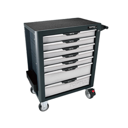 Toptul GE-26109 7-drawer tool cabinet (261 pieces) gray