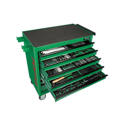 Toptul GT-34001 8-compartment tool cabinet (340 pieces) blue
