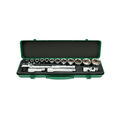 Toptul GCAD1603 1/2inch Hexagon Socket Set (16 pieces)