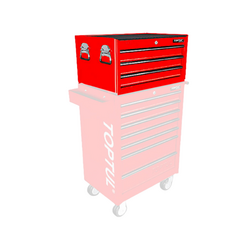 Tủ dụng cụ 3 ngăn Toptul GCAZ0033 (104 chi tiết) màu đỏ