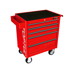 Tủ đồ nghề 5 ngăn Toptul GCAJ0055 (157 chi tiết) màu đỏ
