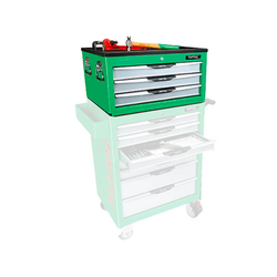 Toptul GCAZ0013 3-drawer tool cabinet (104 pieces) blue