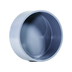 Super-Wall PVC Round Cap Ø27