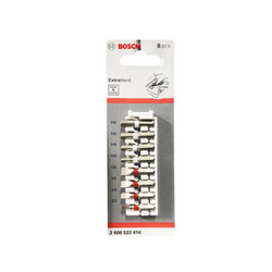 Bộ 8 mũi vặn vít đầu SL, Hex Bosch 2608522414