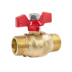 Van bi đồng ren ngoài Mih Hòa tay bướm hợp kim dn15