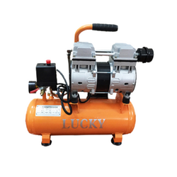 Lucky 3/4 HP, 9L Oil Free Air Compressor