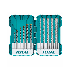 Bộ 11 mũi khoan búa và khoan bê tông Total TACSDL31101