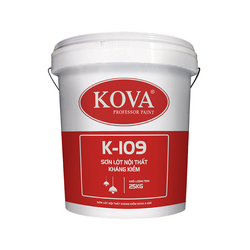 Sơn lót nội thất kháng kiềm Kova K109 - 25KG - TRẮNG