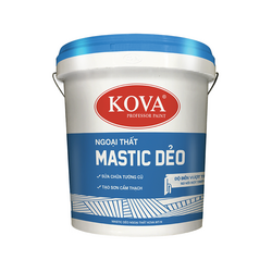 Mastic dẻo ngoại thất Kova MN - NGOÀI - 6KG