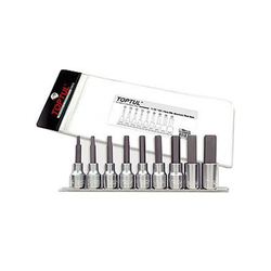 Toptul GAAG0902 1/2inch hexagon screwdriver set (9 pieces)