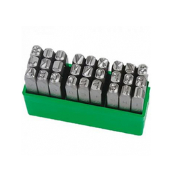 Toptul NGAW2706 letter punch set (27 pieces)