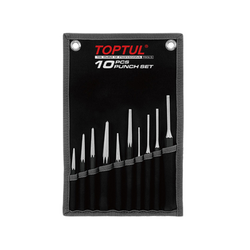Toptul GPAQ1001 punch set (10 pieces)