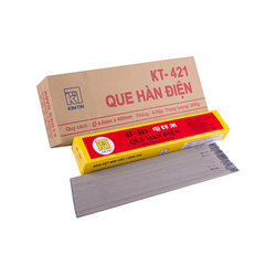 Hộp que hàn sắt 3.2mm KIM TÍN KT-421 3.2 (5kg/hộp)