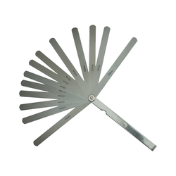 Mitutoyo 184-302S 13-leaf gap gauge set 0.03-0.5mm