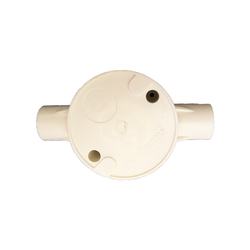 Round 2-way junction box Ø20 NANOCO NPA66201