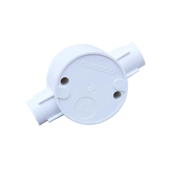 Round junction box 2 square Ø16 NANOCO NPA69161