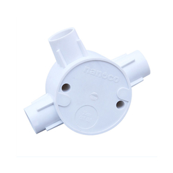 Round 3-way junction box Ø20 NANOCO NPA67201