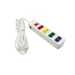 4-socket, 1-switch power outlet, 3m cord LiOA 4S3W
