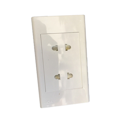 LIOA SS1982U 2-pin double socket