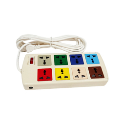 LIOA 8D52WN 8-hole multi-function extension socket