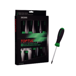 Toptul GAAE0807 Anti-slip Screwdriver Set (8 pieces)