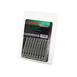 Toptul FSIA0801G 1/4inch roofing screw set (10 pieces)