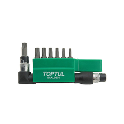 Bộ vít sao lỗ 1/4inch Toptul GAAL0801 ( 8 chi tiết)