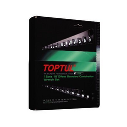 Toptul GAAE1211 6-19mm Translucent Ring Wrench Set (12 pieces)