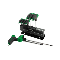 Bộ lục giác sao chữ L Toptul GAAX0901 (9 chi tiết)