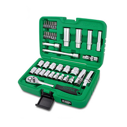 Bộ đồ nghề xách tay 6PT 3/8inch Toptul GCAI3901 (39 chi tiết)
