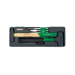 Toptul GCAT0701 Hammer and Chisel Set (7 pieces)