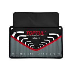 Bộ lục giác chữ L Toptul GPAQ1401 (14 chi tiết)