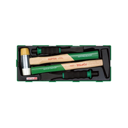 Toptul GTA04280 hammer and chisel set (4 pieces)