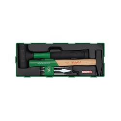 Toptul GTA07240 hammer and chisel set (7 pieces)