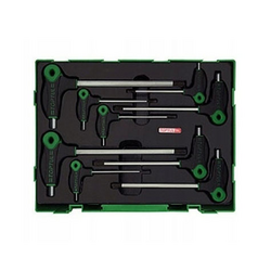 Bộ lục giác chữ L Toptul GTC09060 (9 chi tiết)