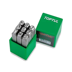 Toptul NGAW0908 digital chisel set (9 pieces)
