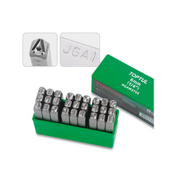 Toptul NGAW2704 letter punch set (27 pieces)