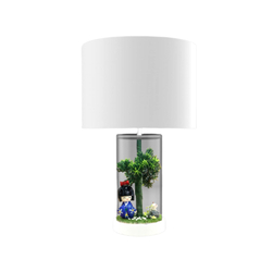 Dien Quang decorative glass lamp DQ DCL13 B WW (blue kimono)