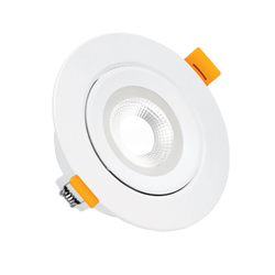 5W round recessed LED light set Dien Quang DQ LRD10 05740 75 (Coolwhite)