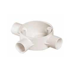 Hộp nối tròn 3 ngả, 16mm Điện Quang ĐQ CA 3JB16N 10 (không nắp)