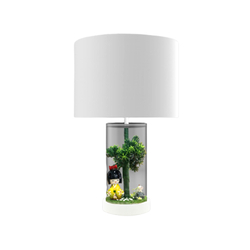 Dien Quang decorative glass lamp DCL13 Y WW (yellow kimono)