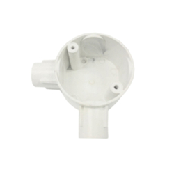 Hộp nối tròn 2 ngả, 25mm Điện Quang ĐQ CA 2AJB25N 10 (không nắp)