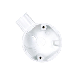 1-way round junction box, 25mm Dien Quang DQ CA 1JB25N 10 (no cover)