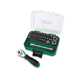 Toptul GABW3301 1/4inch hex socket wrench set