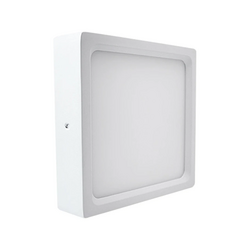 Đèn Led gắn nổi vuông COMET 12W, 6500K viền trắng CED221T-12D