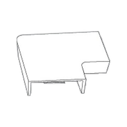 Co góc nối nẹp 2p5 24x14mm Tiến Phát FA2