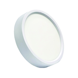 COMET 18W round surface mounted LED light, 6500K white border CED121T-18D
