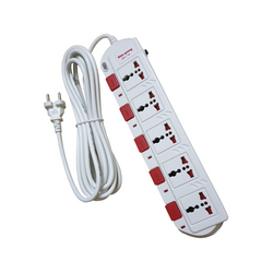 2m 5-hole 3-pin socket Dien Quang DQ ESK 2W.SM750SL